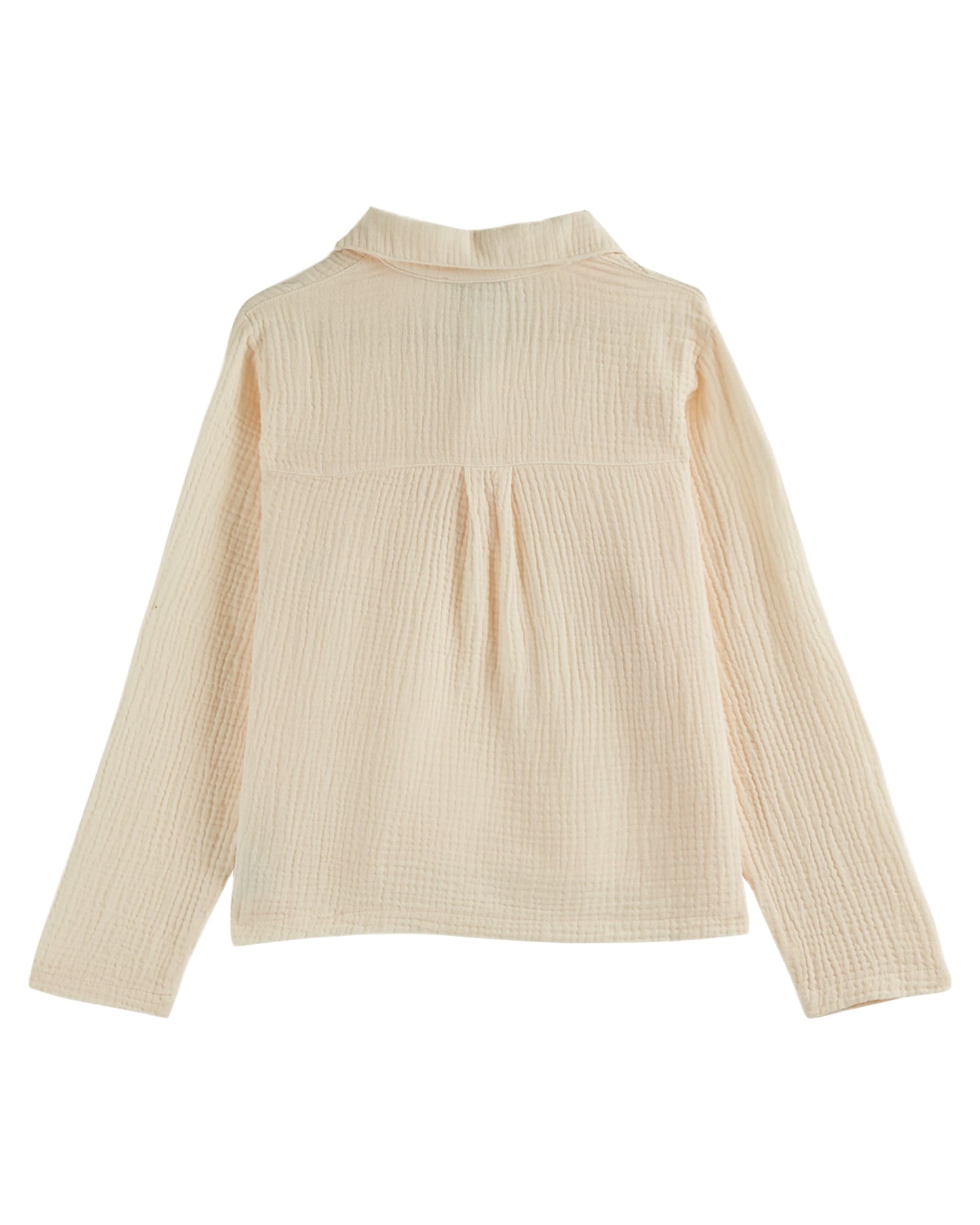 cotton gauze shirt | crème