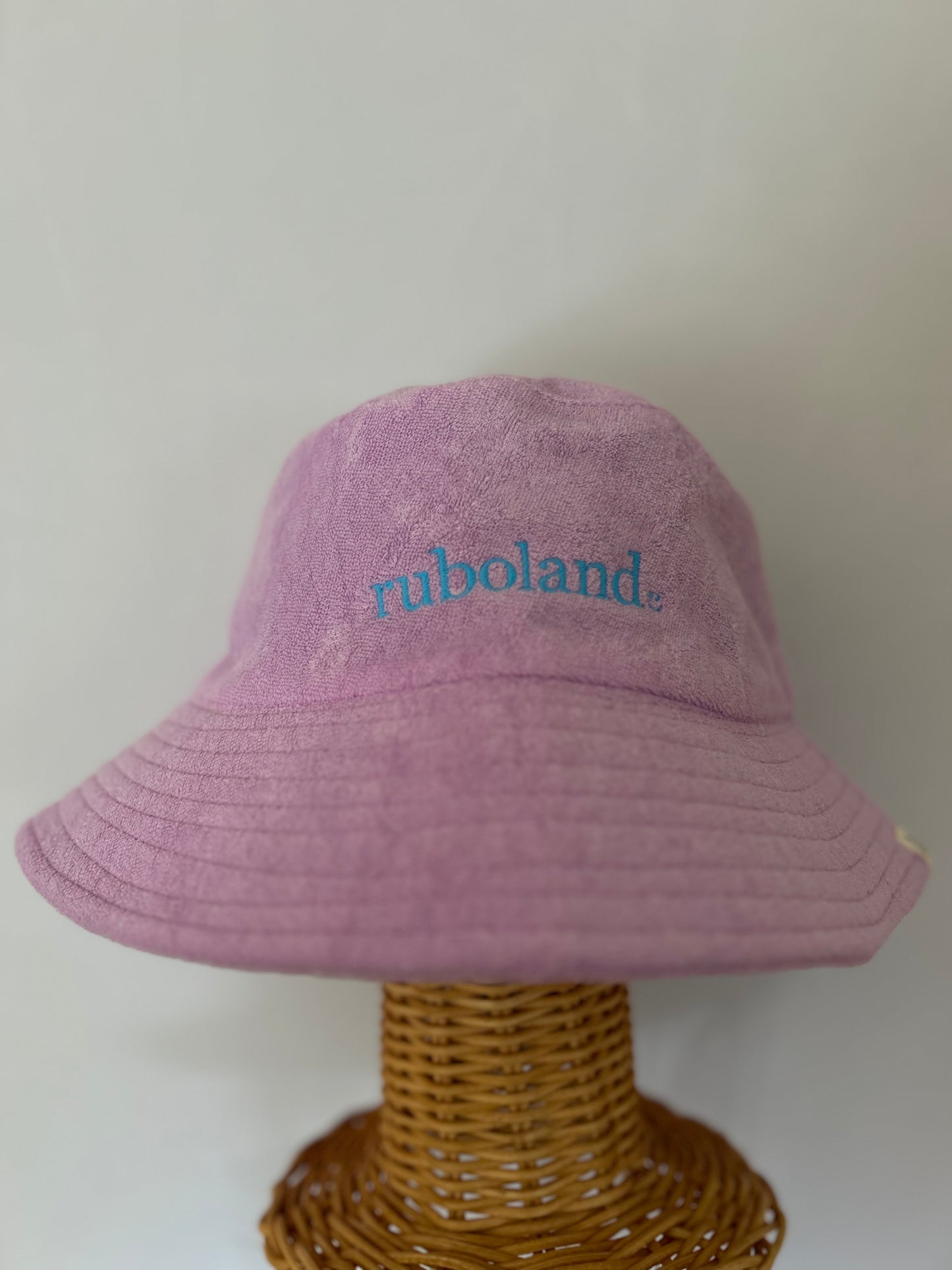 adult terry bucket hat | lavender