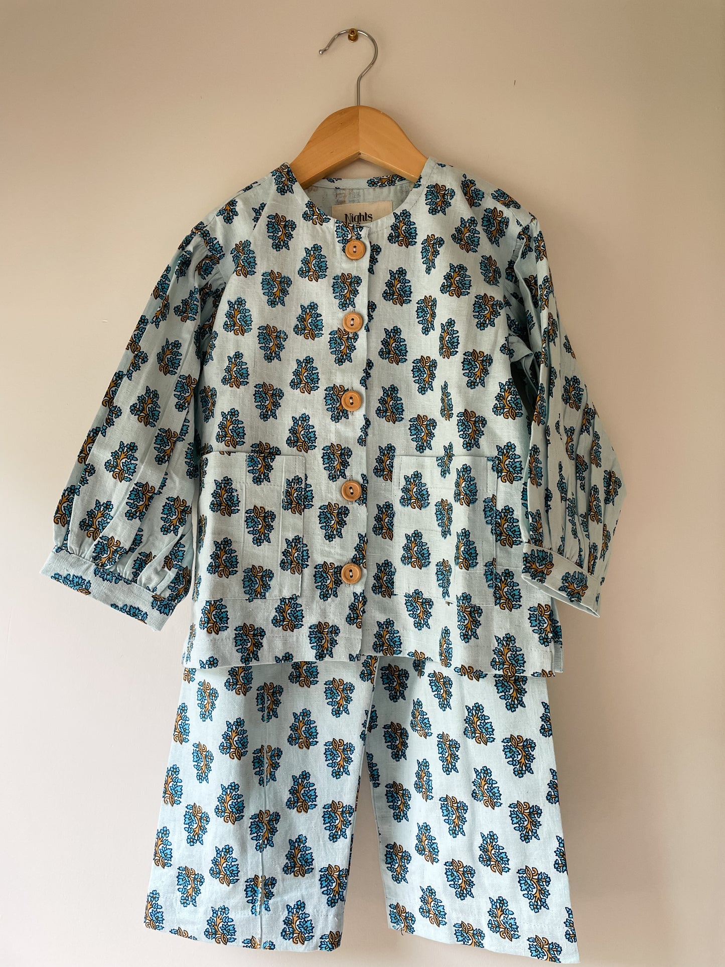 farrow pajamas | blue boota