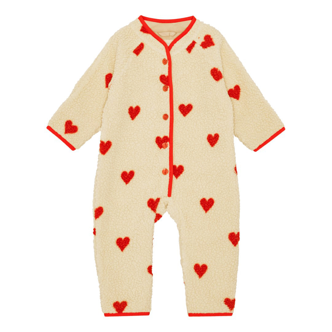 simone fleece onesie