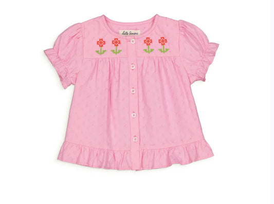 lana baby blouse | dobby rose