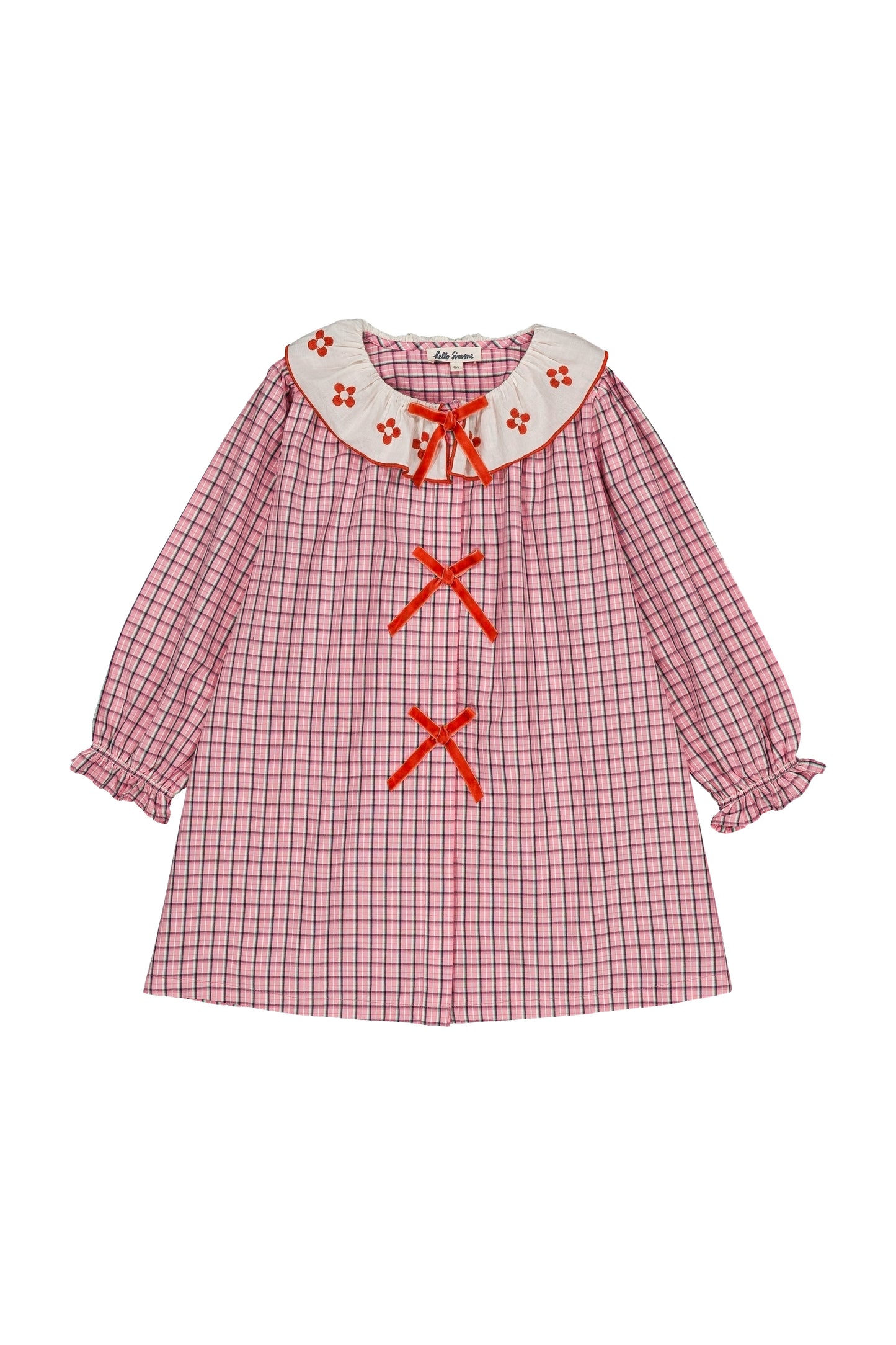 groseille dress | pink check