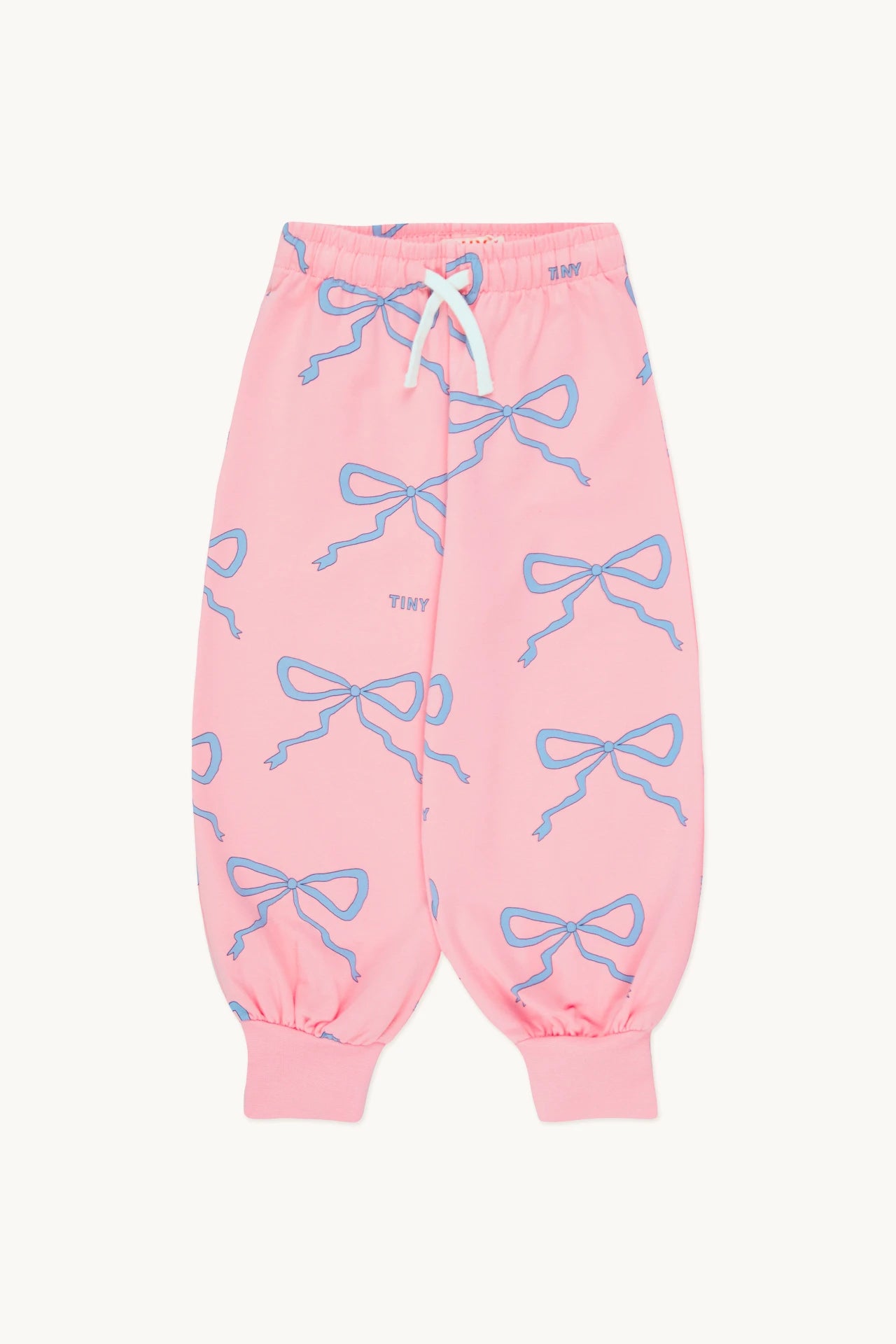 bows sweatpants | peach
