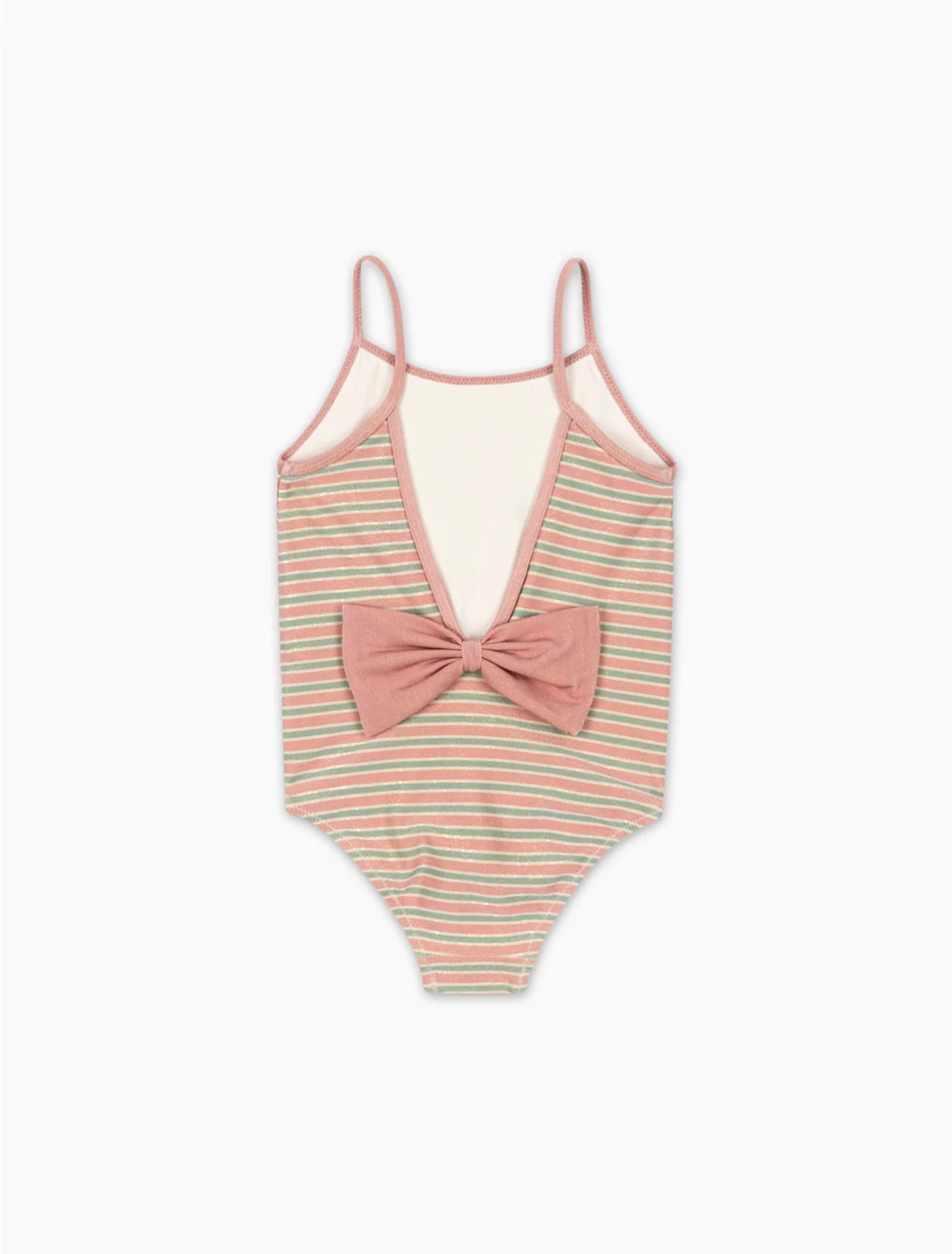 bowwow swimsuit | blush stripe