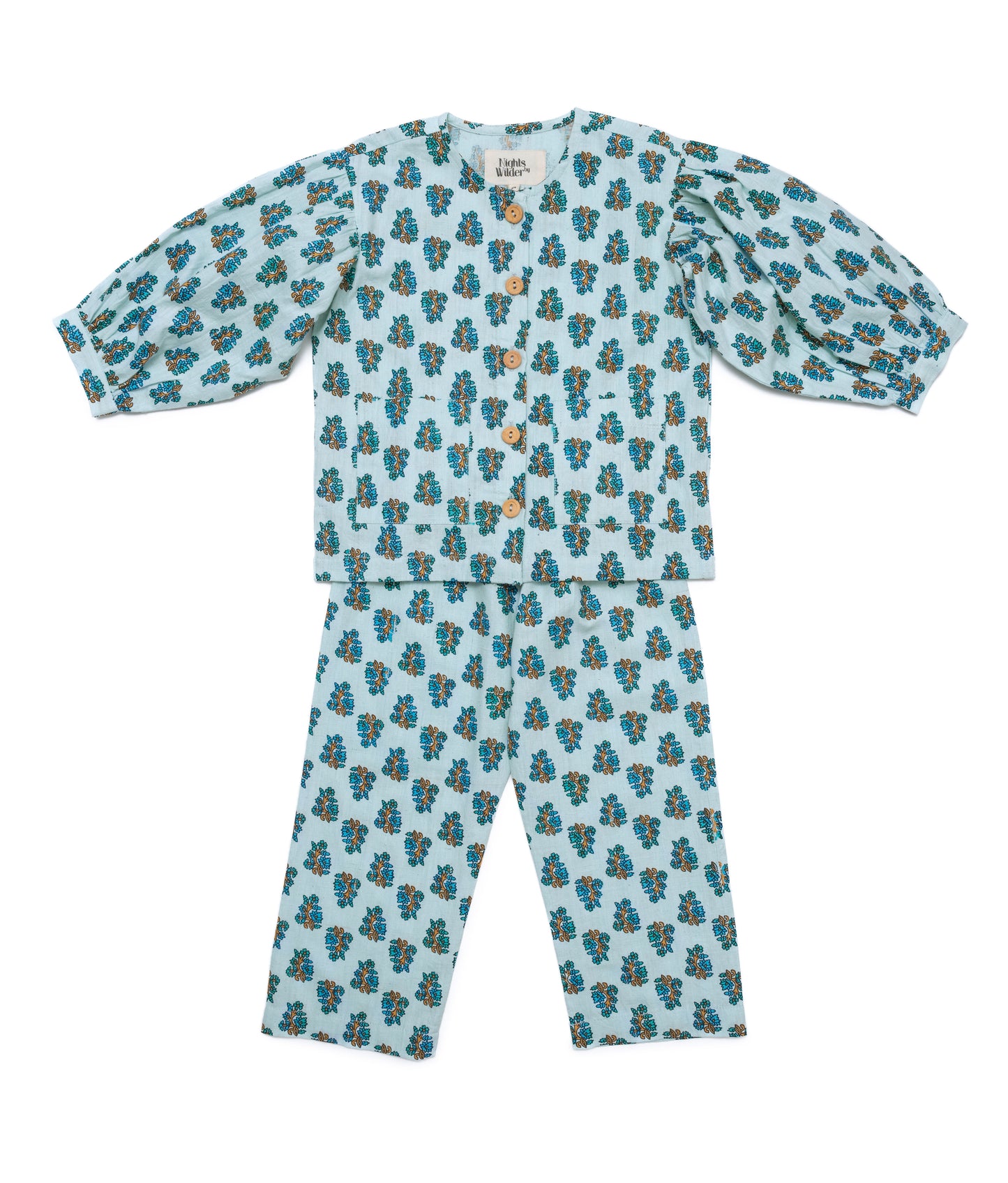 farrow pajamas | blue boota