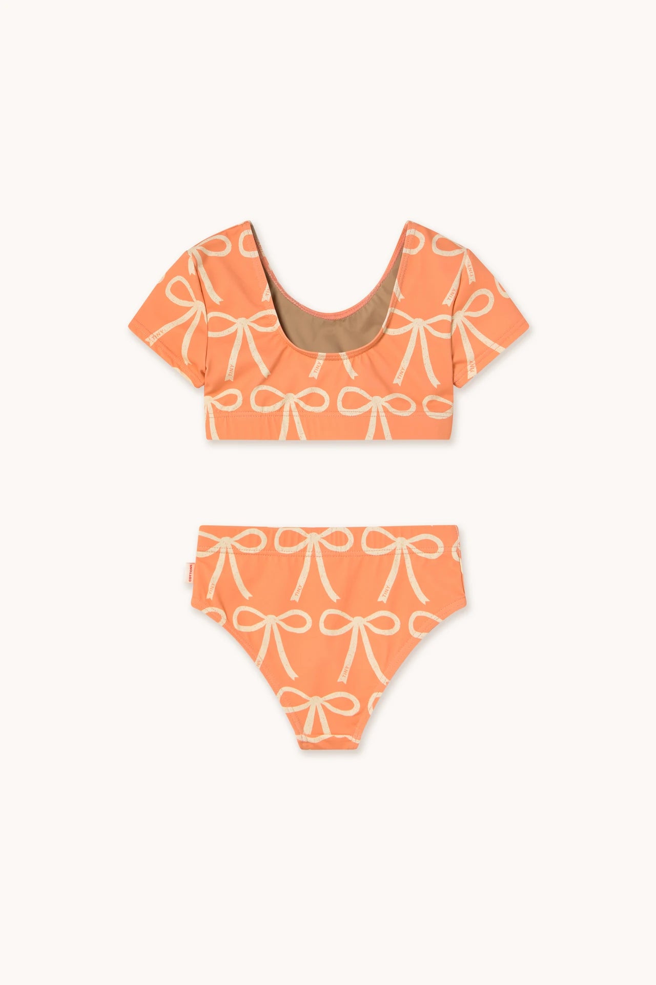 bows swim set | papaya