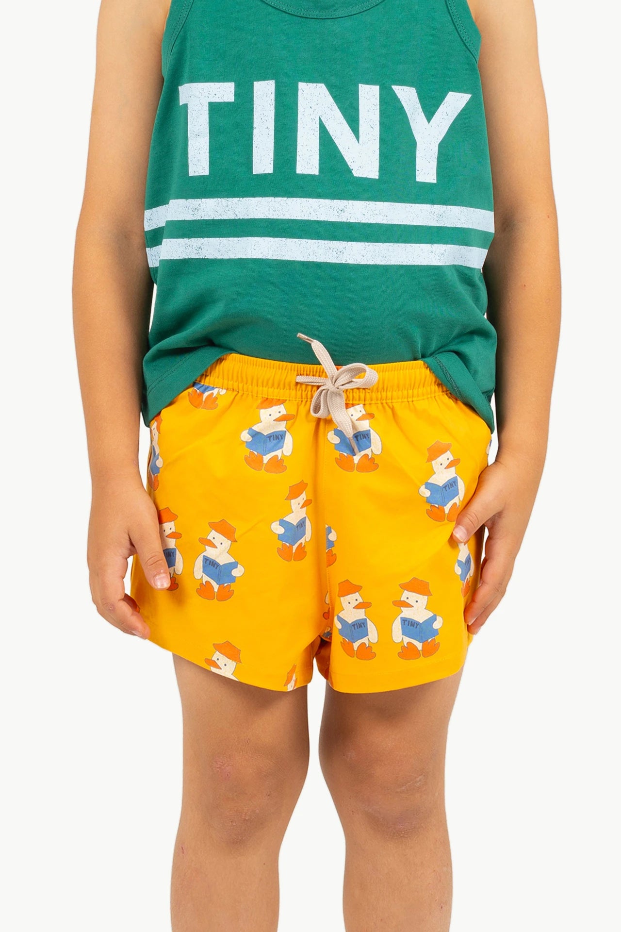 readers trunks | deep yellow