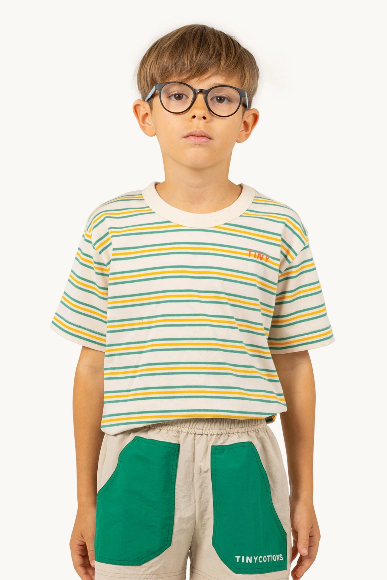 stripes multicolor tee