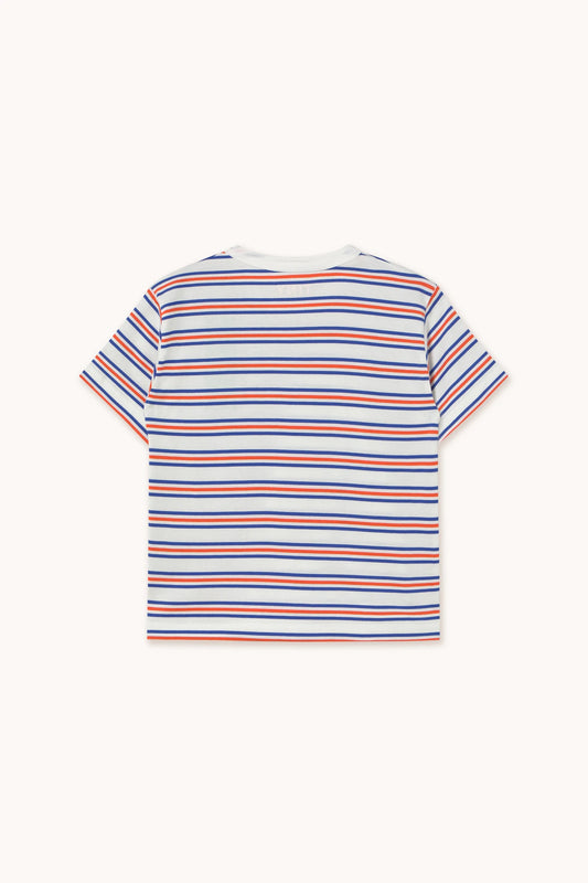 stripes multicolor tee