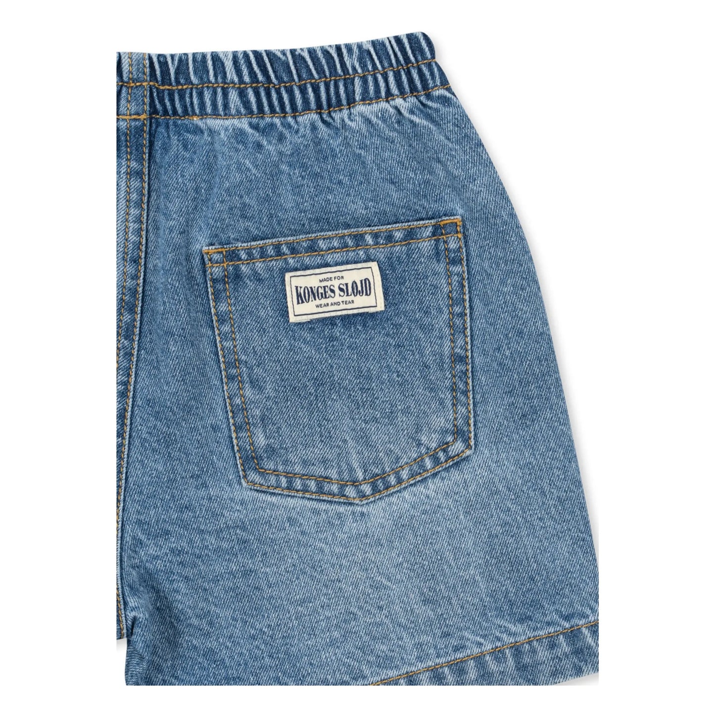 magot denim shorts | blue