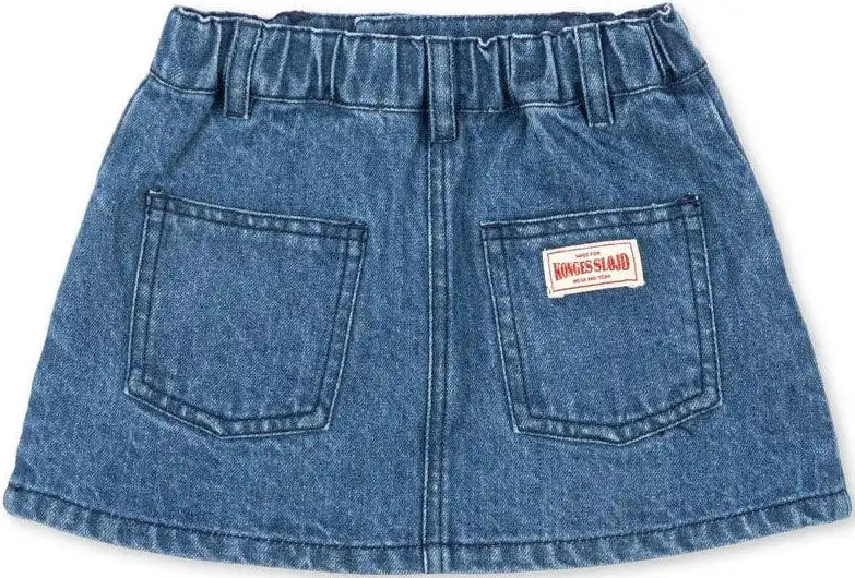 magot denim skirt | blue