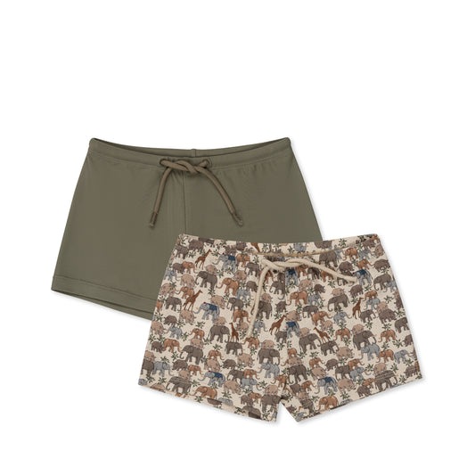 two pack aster swim pants | safari