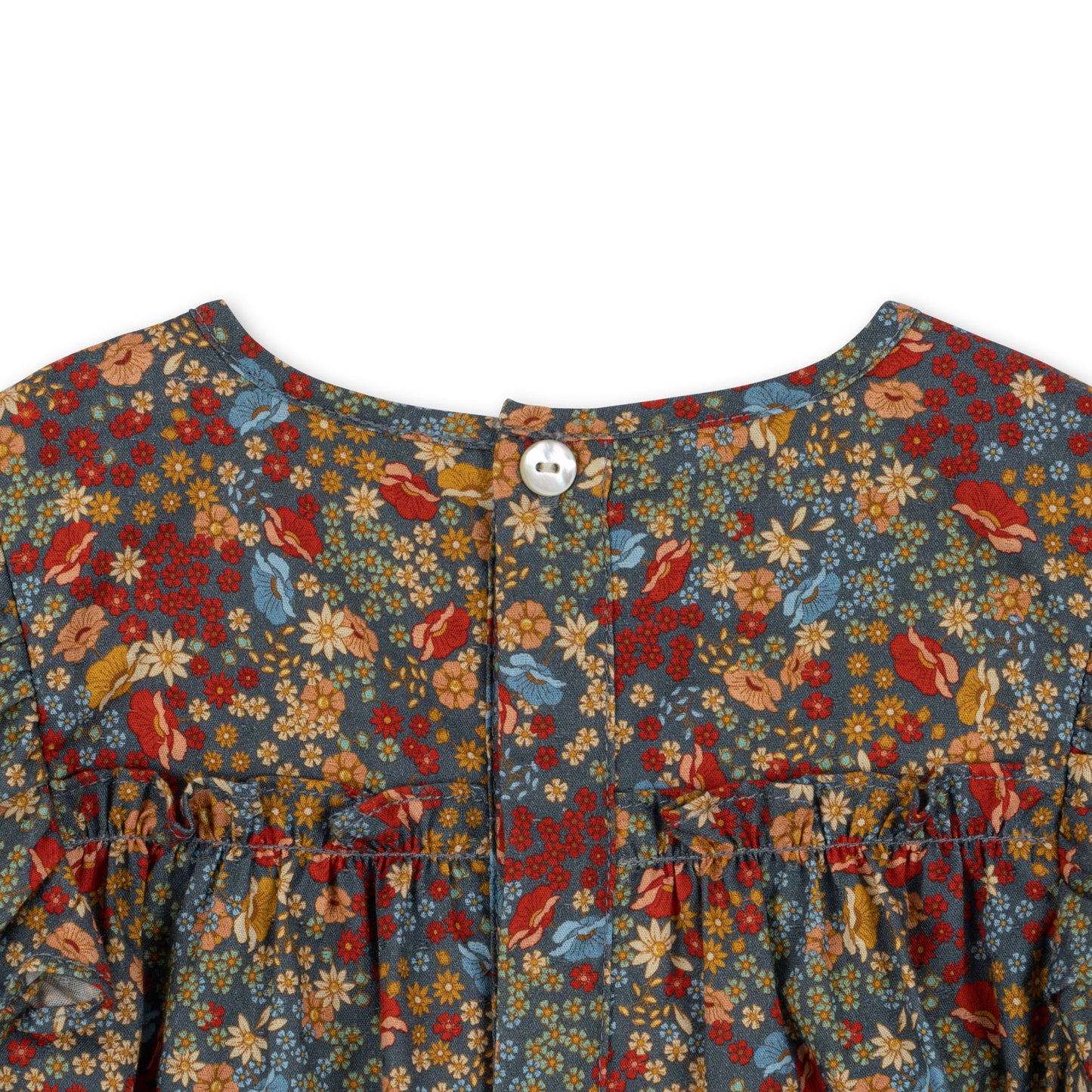 cille romper | villetta blue