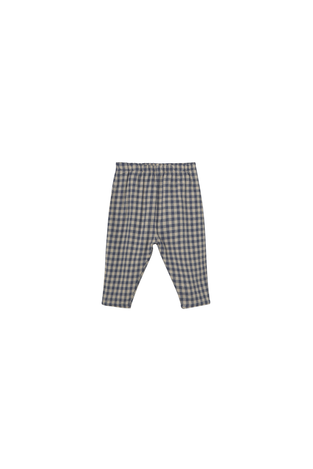 gingham flannel baby pants