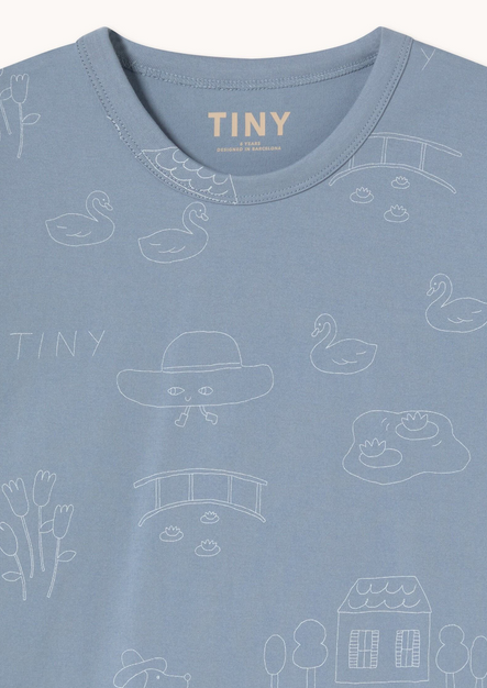 giverny knitted tee | grey