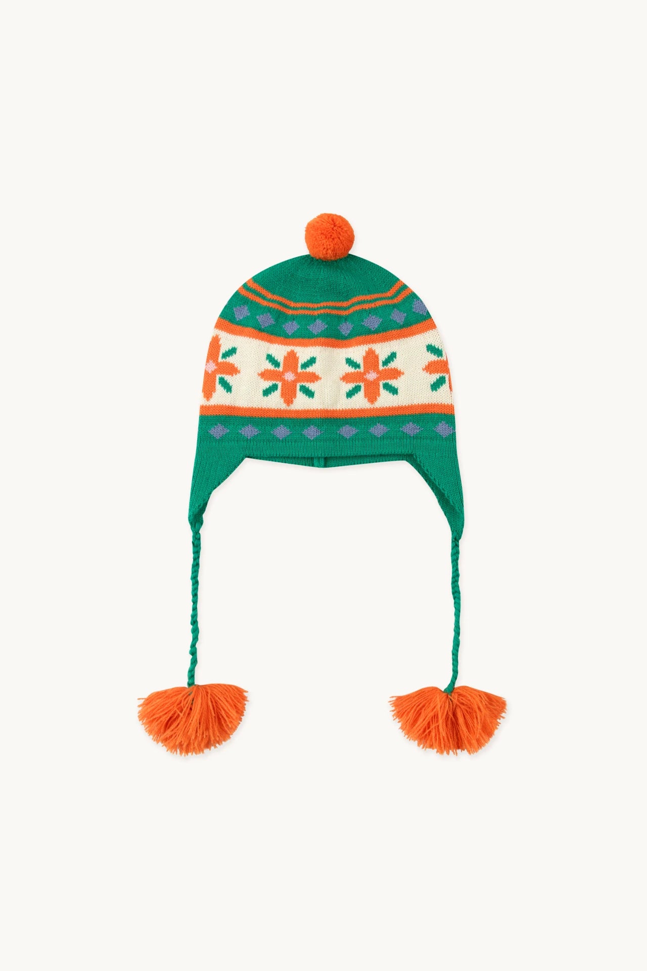 folky ear flap beanie