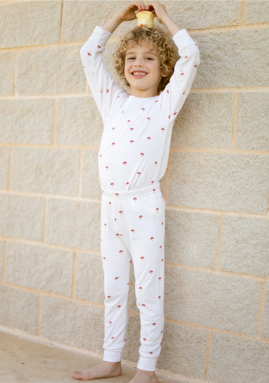 classic pj set | mushrooms