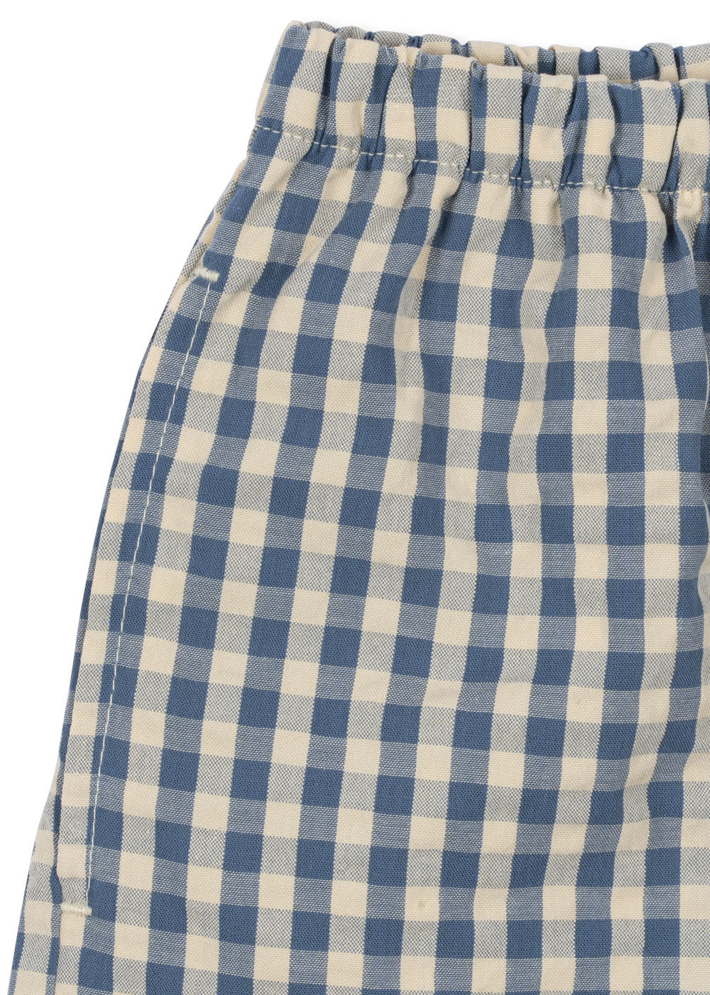 kim shorts | captains blue check