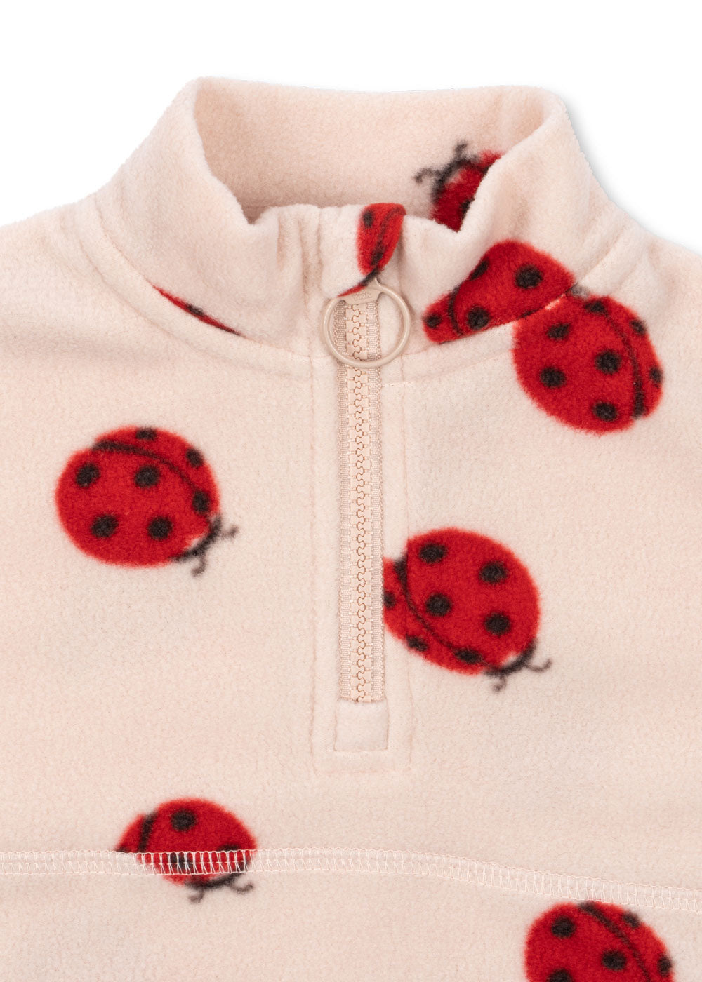 tavi fleece sweatshirt | ladybug