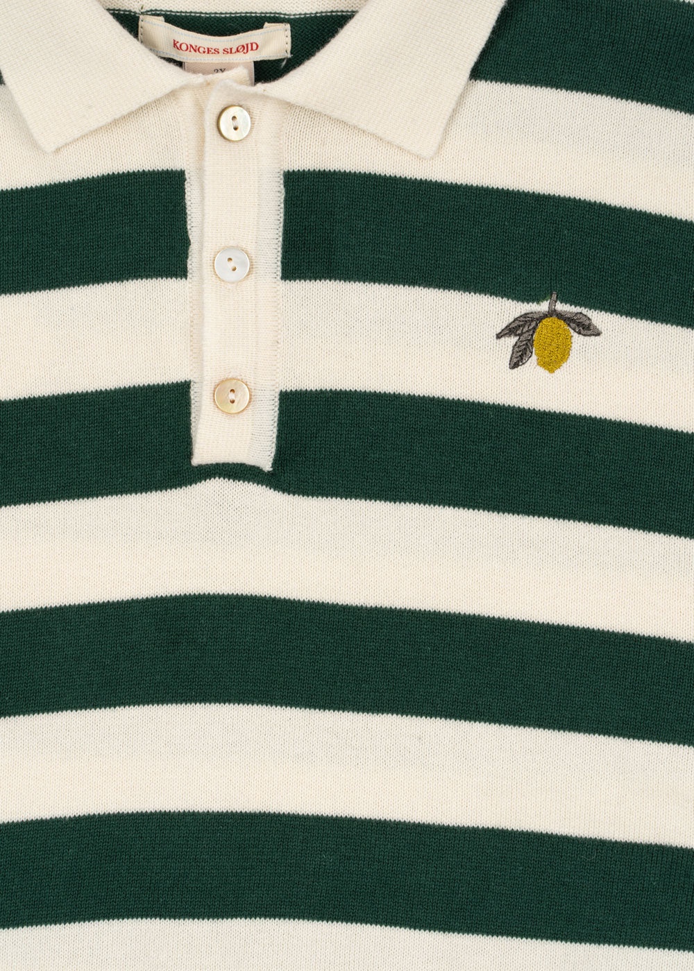 manis knit polo | pine grove stripe