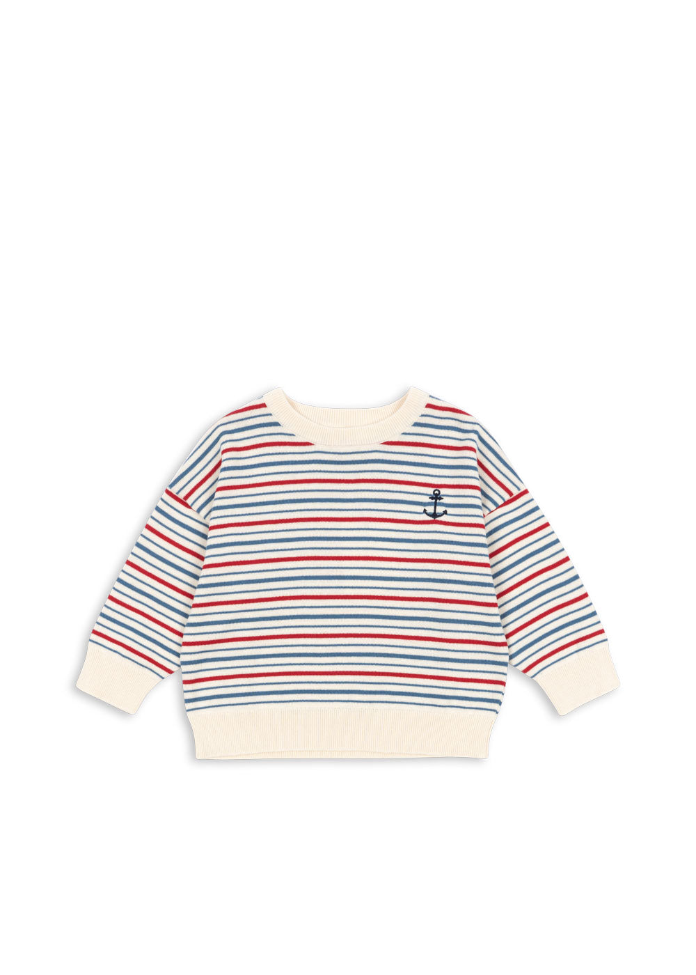 manis knit polo | antique stripe