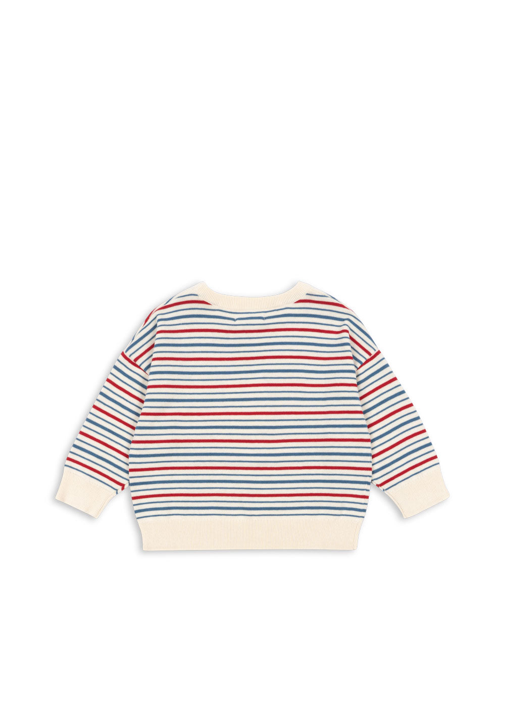 manis knit polo | antique stripe
