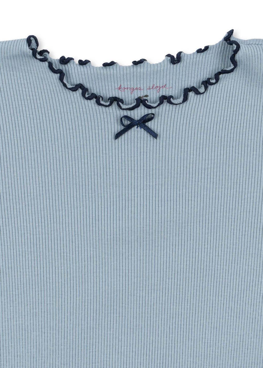 rivi rib dress | blue fog
