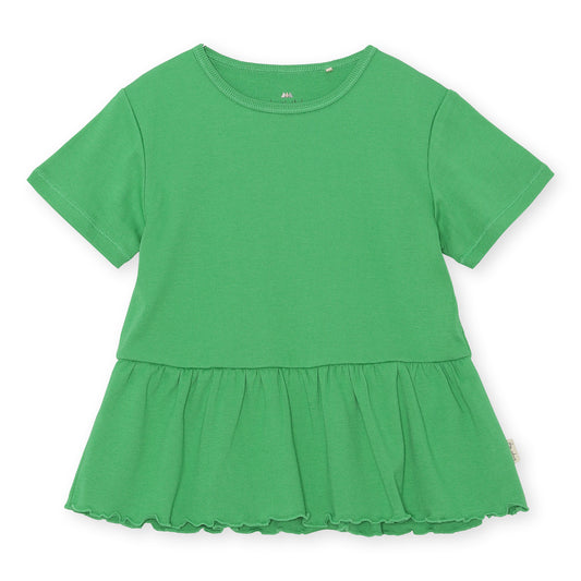 niroli frill tee | kelly green