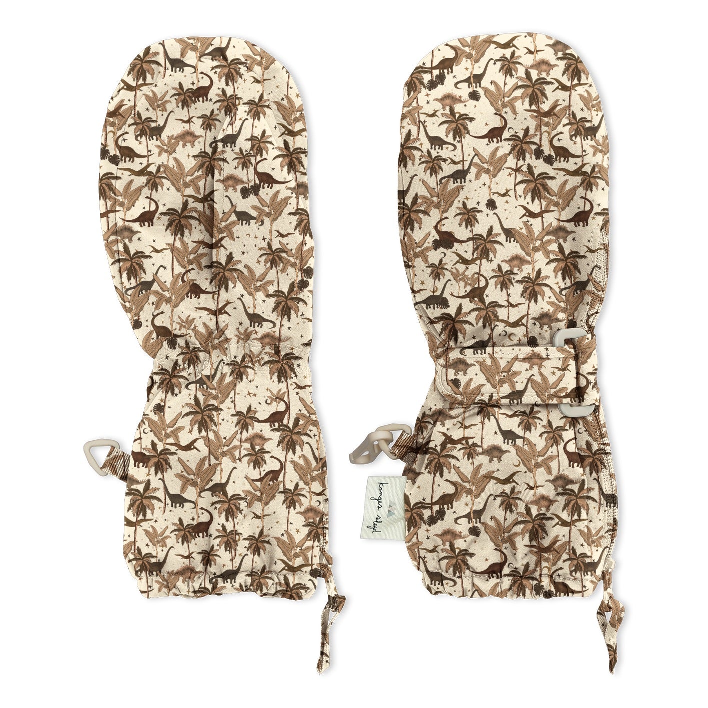 nohr snow mittens | dino