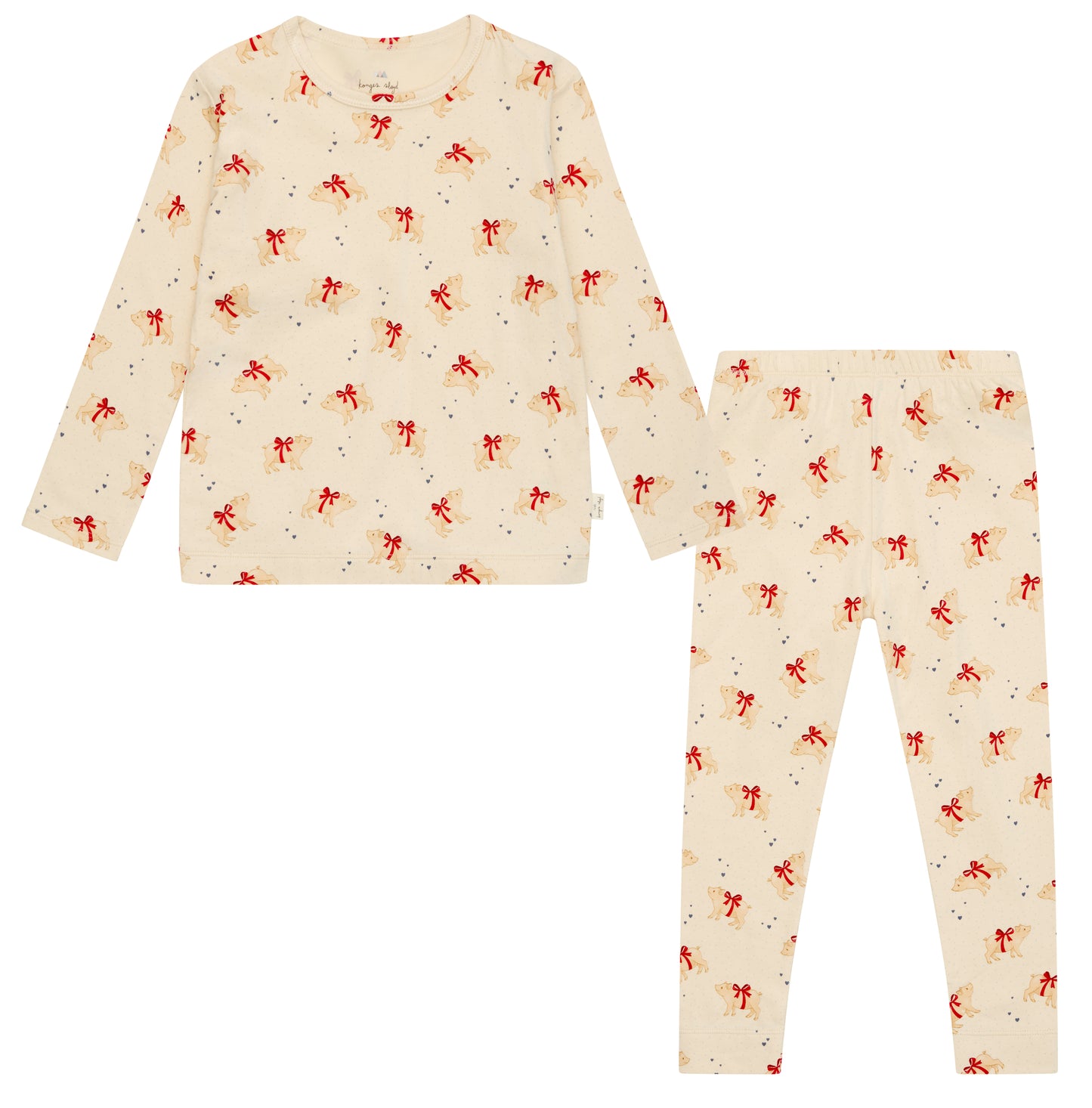 basic blouse & pants set | marzipan