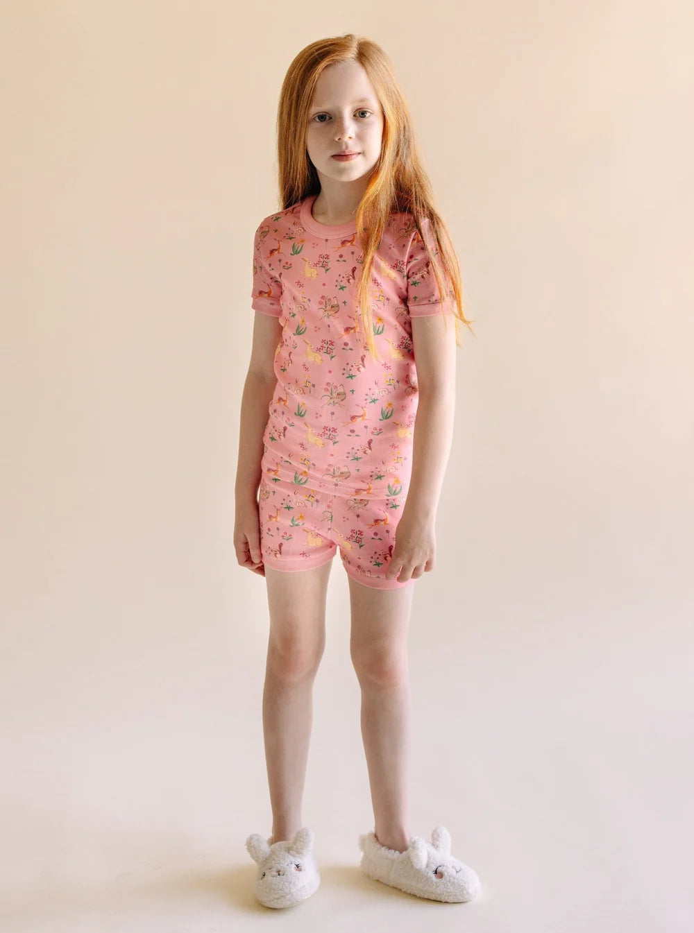 short set pajamas | garden party