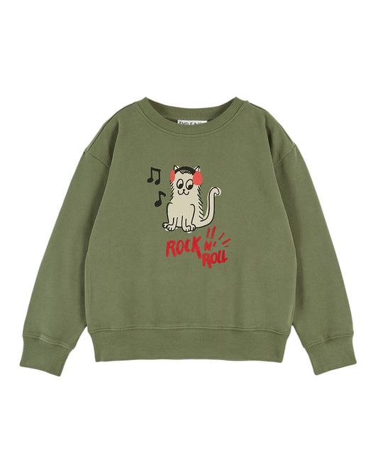 cat sweatshirt | forest