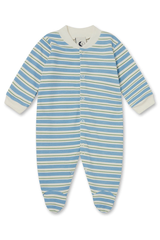 baby sleepsuit | club stripe