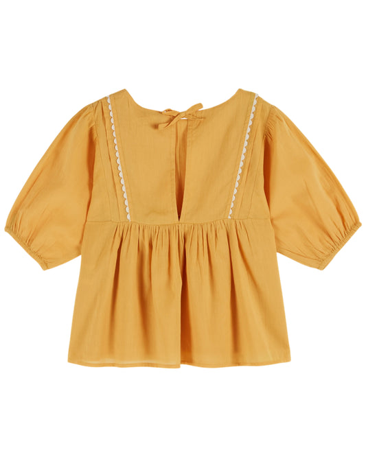 voile blouse | tournesol