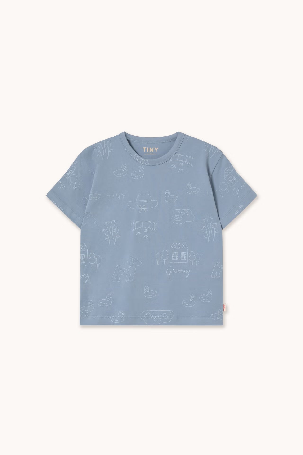 giverny knitted tee