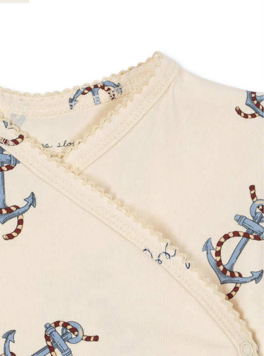 Basic short sleeve newborn body | rock my boat