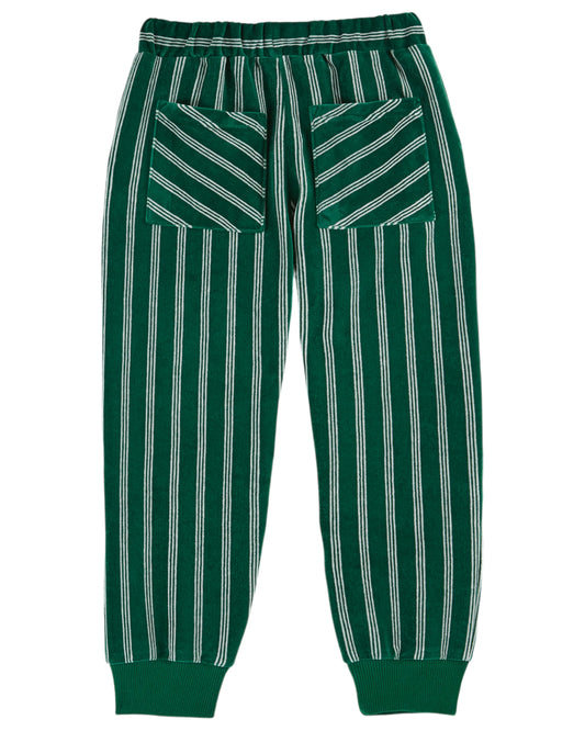 kiwi stripe trousers