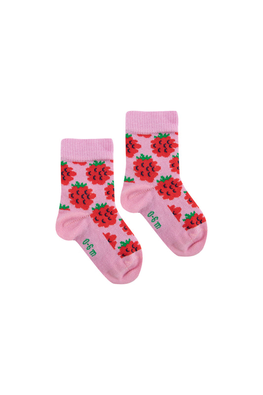 raspberries baby socks