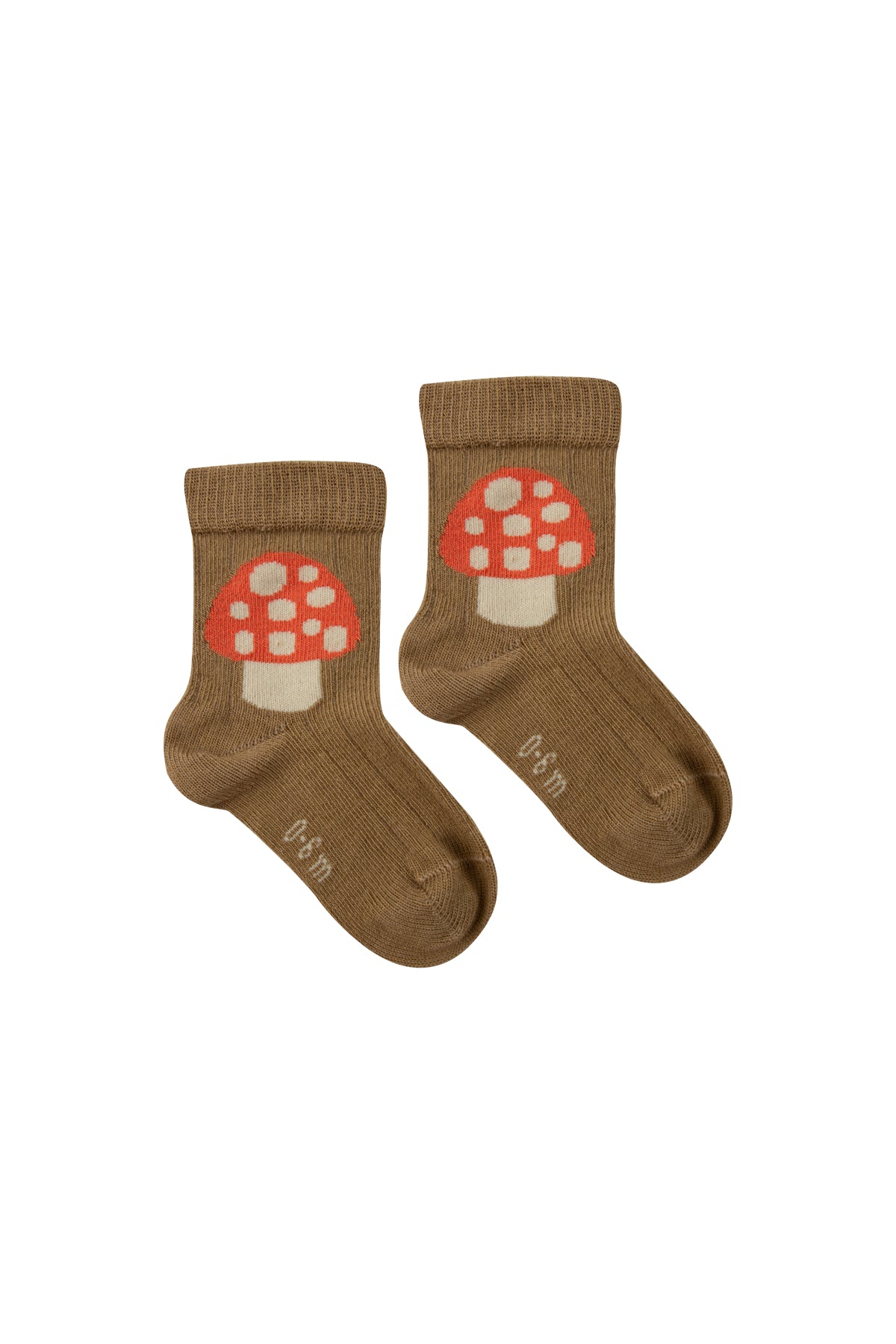 mushroom baby socks