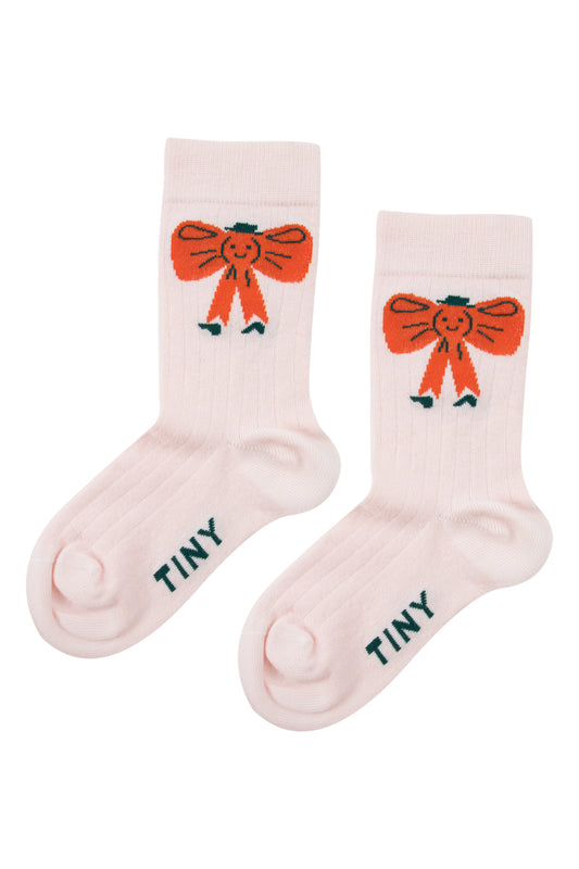 tiny bow socks