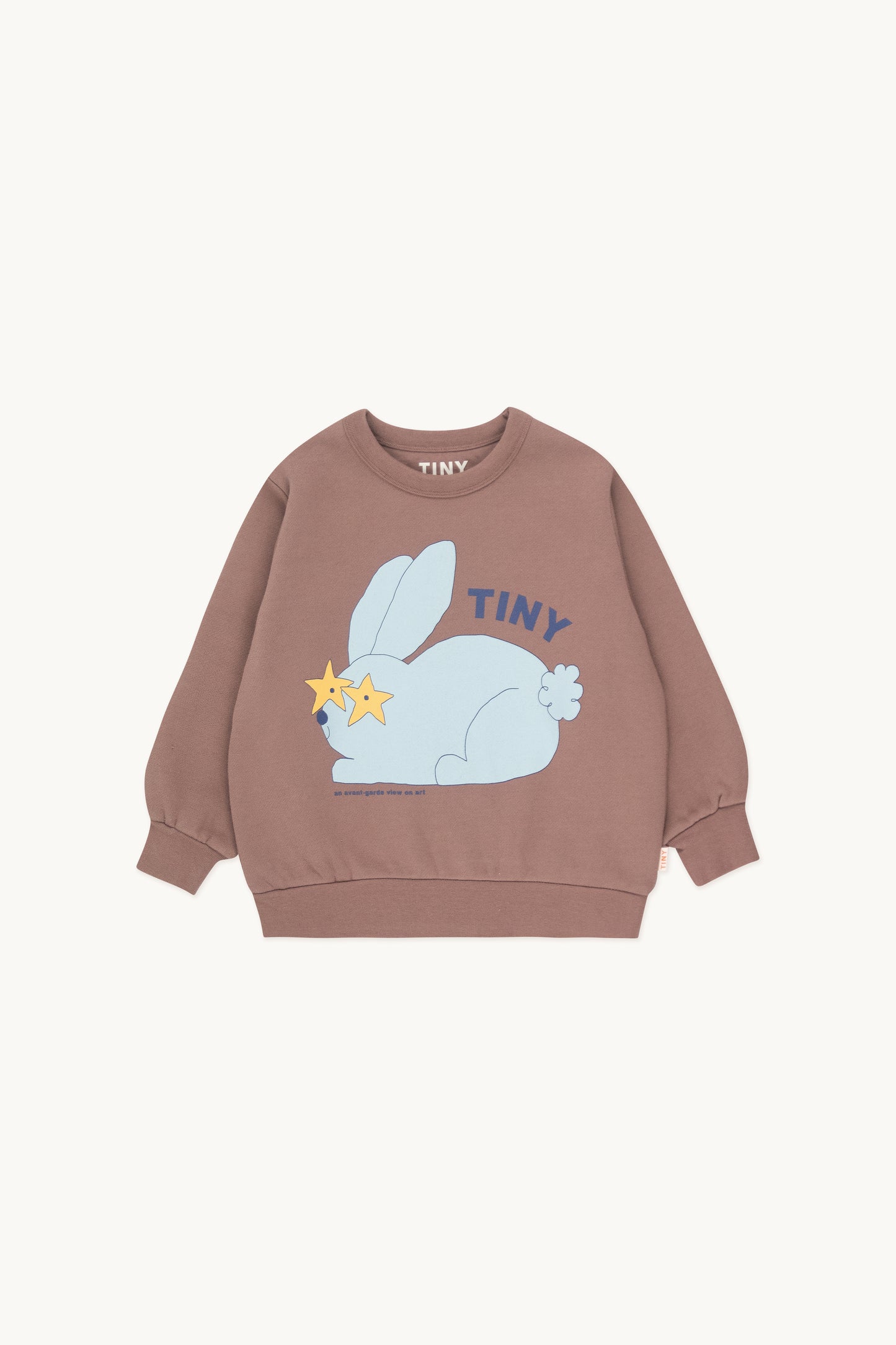 rabbit sweatshirt | purple grey