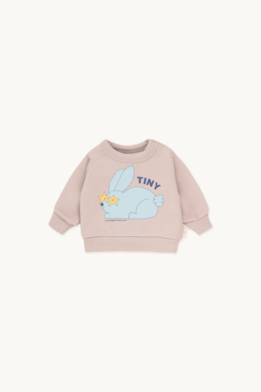 rabbit baby sweatshirt | taupe