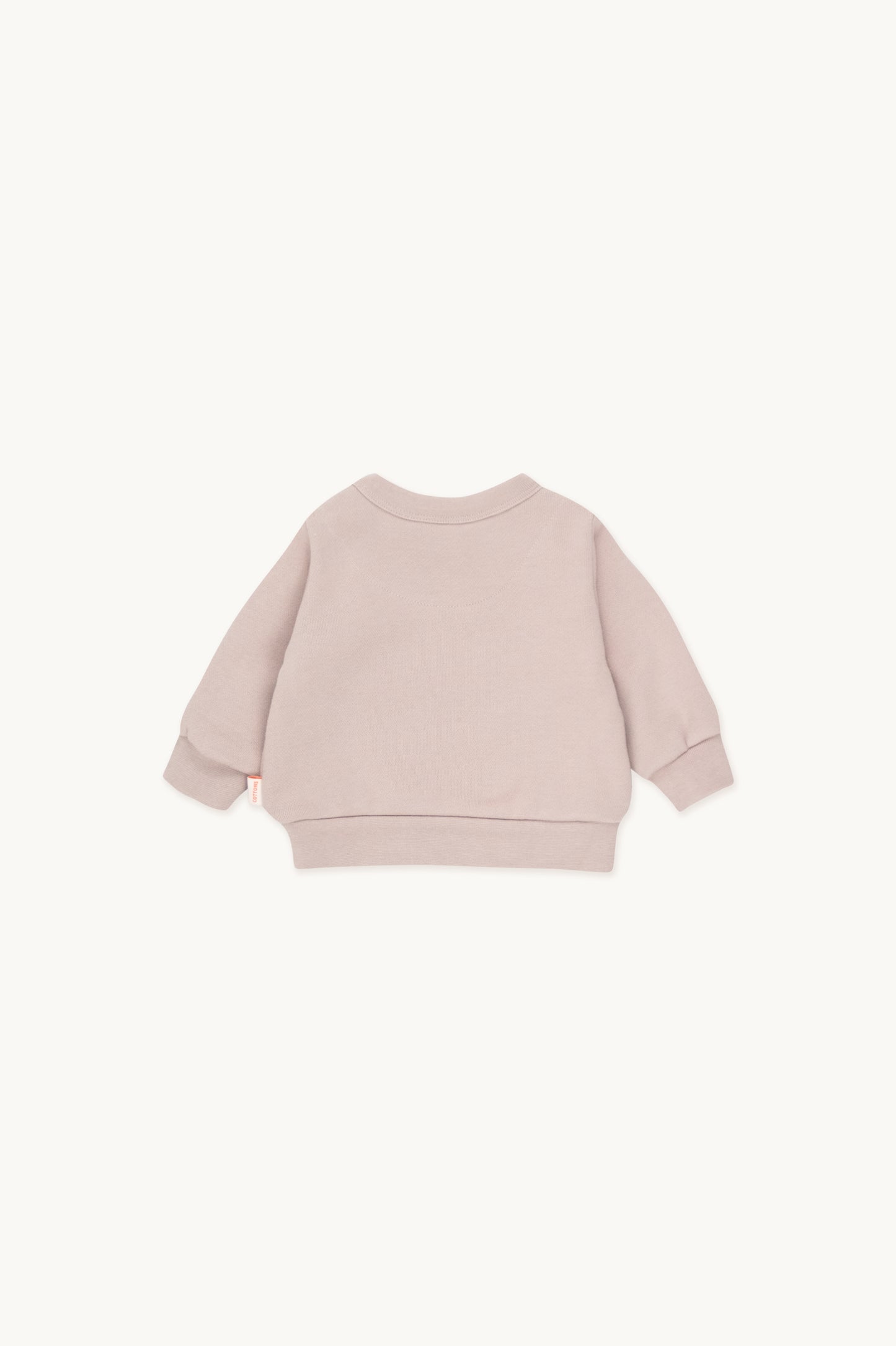 rabbit baby sweatshirt | taupe