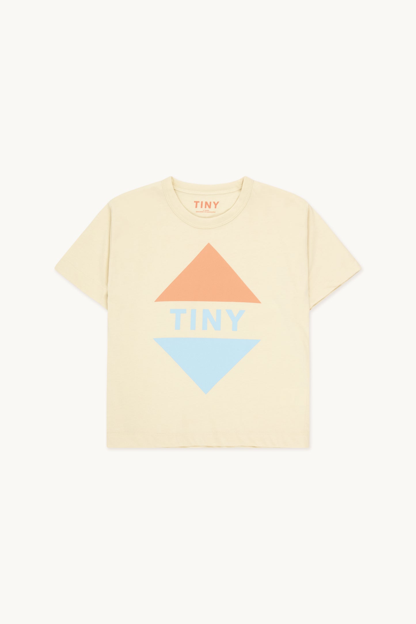 tiny triangle tee | ivory