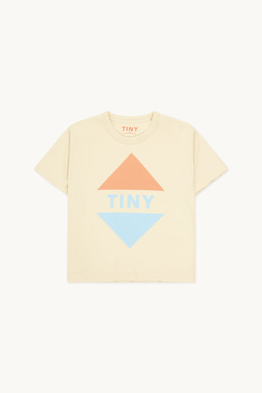 tiny triangle tee | ivory