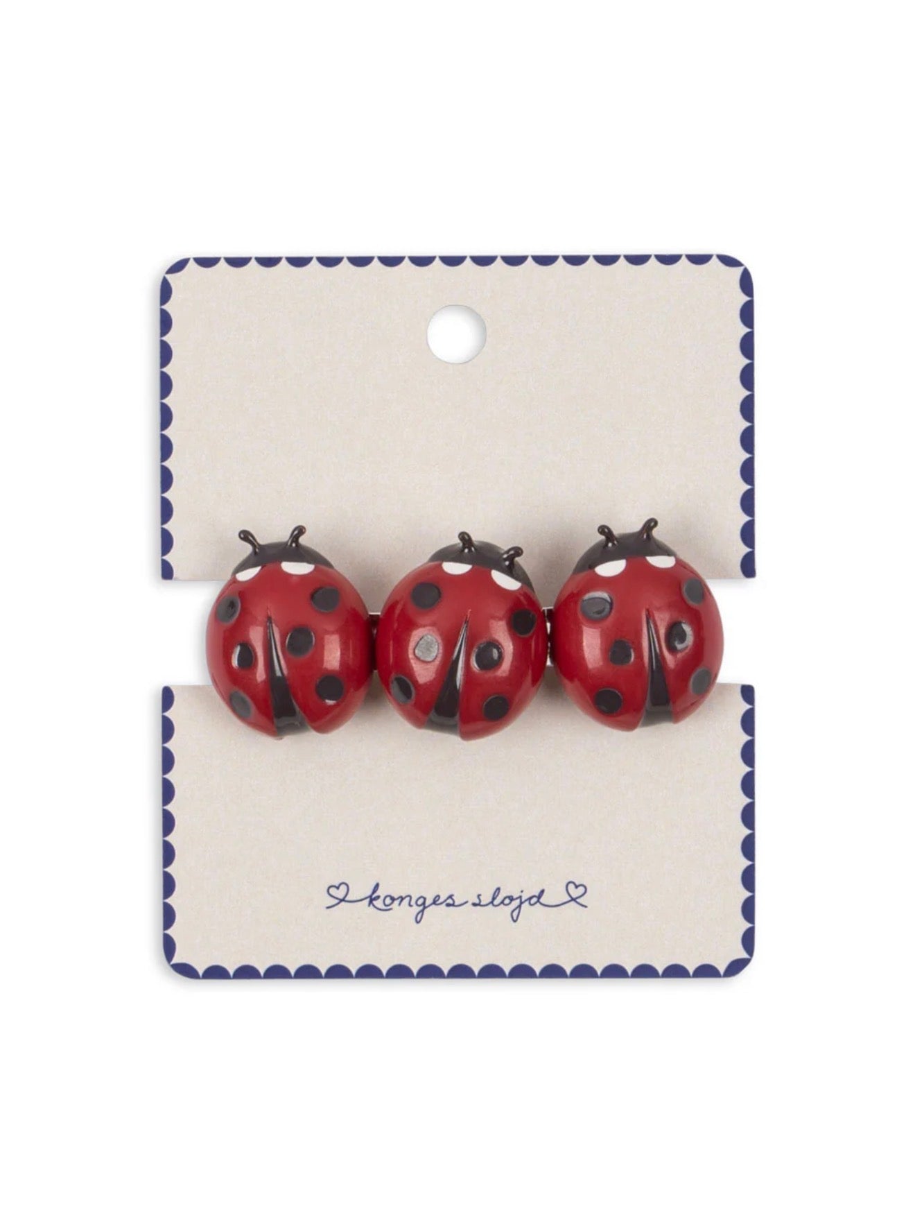 hair clip | ladybug