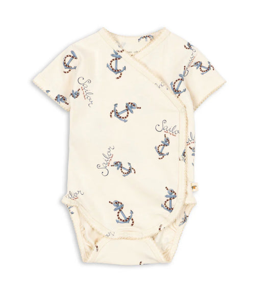 Basic short sleeve newborn body | rock my boat