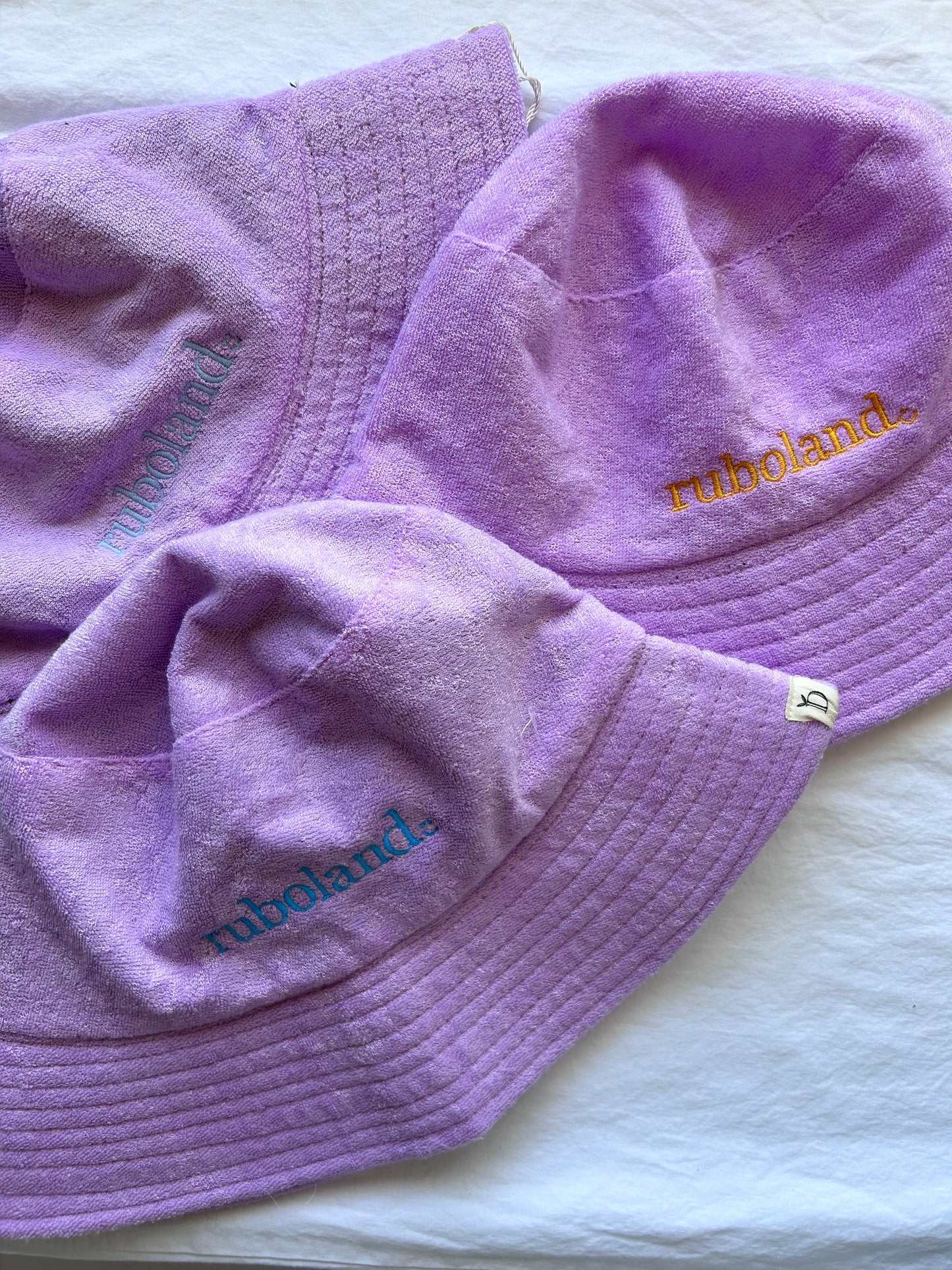 adult terry bucket hat | lavender