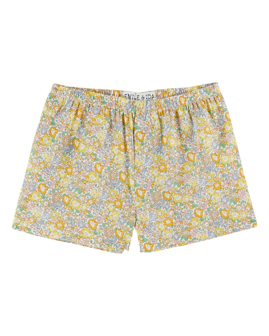 michelle short | yellow short