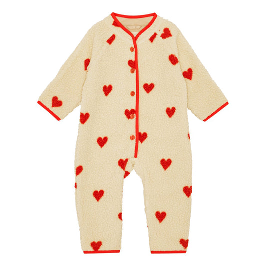 simone fleece onesie